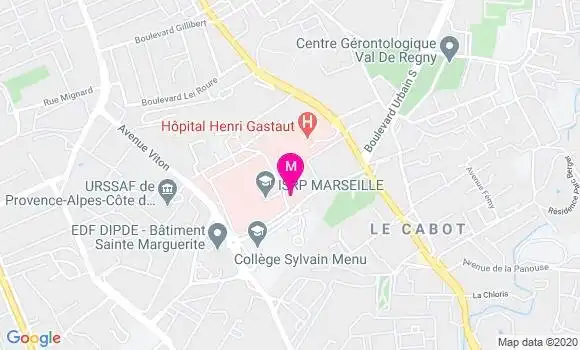 Localisation Dr Muriel Olivier