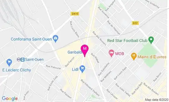 Localisation Dr Harry Maarek