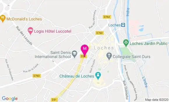 Localisation Dr Helene Broux
