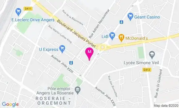 Localisation Dr Magali Barat