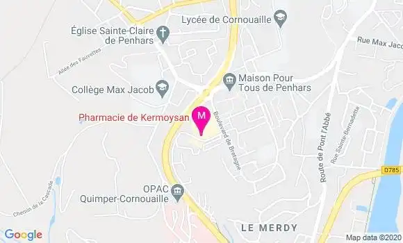 Localisation Dr Gaelle Cornic