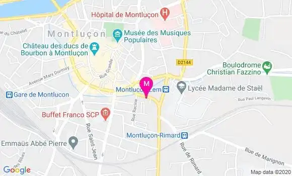 Localisation Dr Isabelle Rabenda