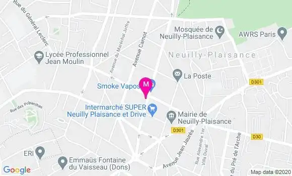 Localisation Dr Serge Pottier