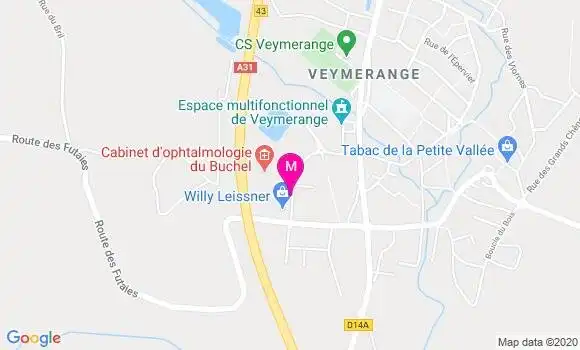 Localisation Dr Cyrille Putz