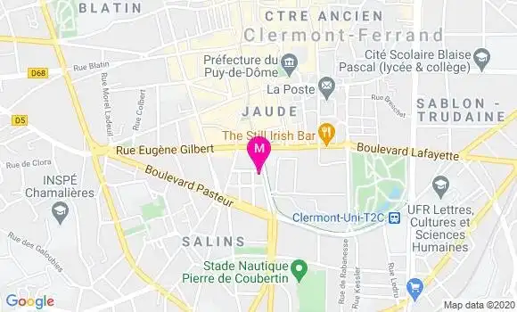 Localisation Dr Anne Sophie Marchesseau Merlin