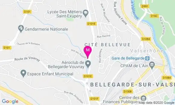 Localisation Dr Beatrice Cristina Cerbulescu