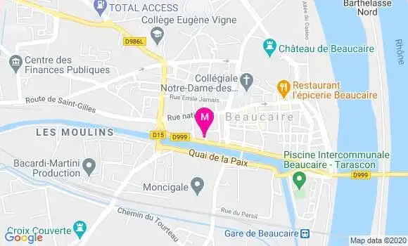 Localisation Dr Jean Deflaux