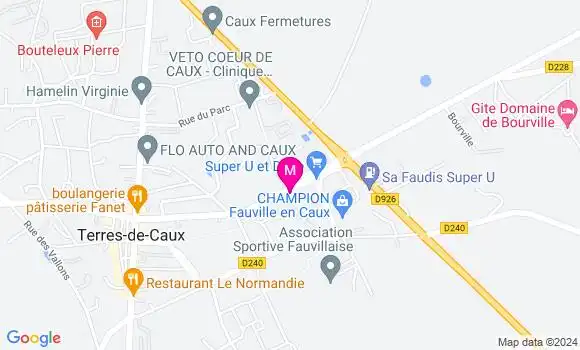 Localisation Dr Sophie Fiquet Lefebvre