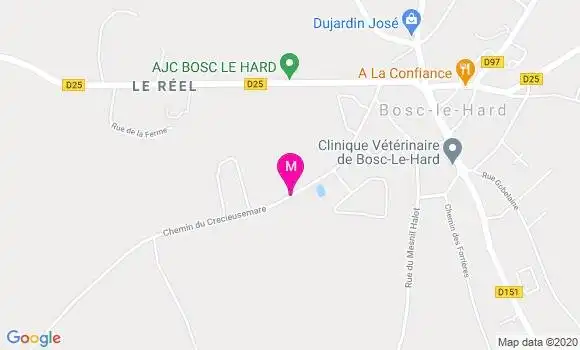 Localisation Dr Guillaume Bouvy