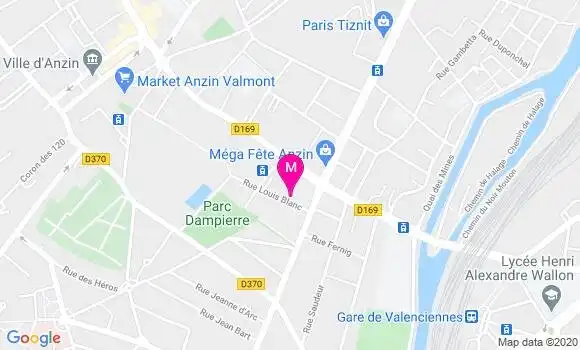 Localisation Dr Francois Cornu