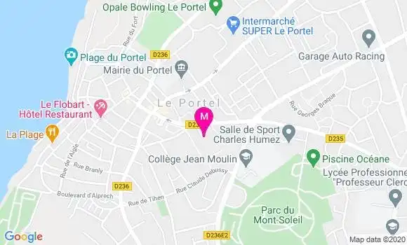 Localisation Dr Anne Sophie Daussy