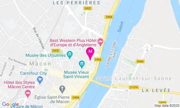 Localisation Dr Christian Brun