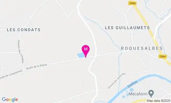 Localisation Dr Jean Francois Teule