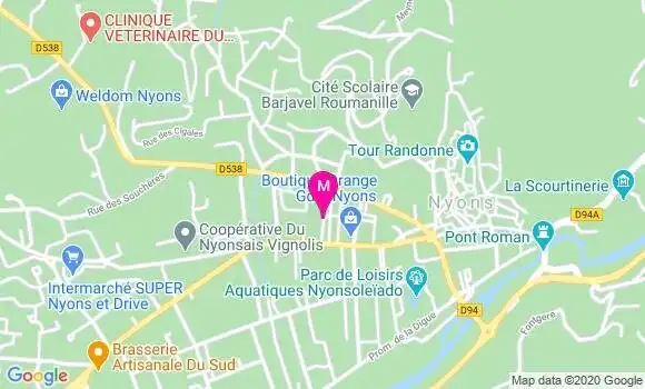 Localisation Dr Magali Maury