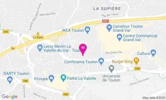 Localisation Dr Chadi Andre Lacade
