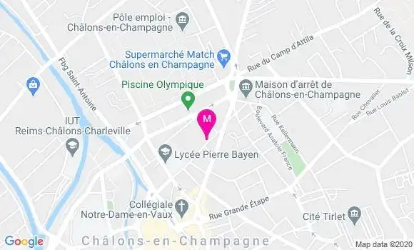 Localisation Dr Francois Devigne