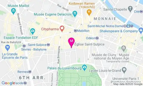 Localisation Dr Evelyne Villemur