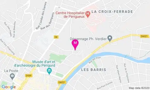 Localisation Dr Djamel Attouche