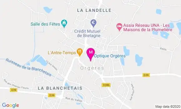 Localisation Dr Aline Bigot Mora