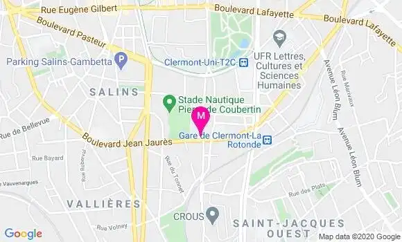 Localisation Dr Amandine Gandon Liotard