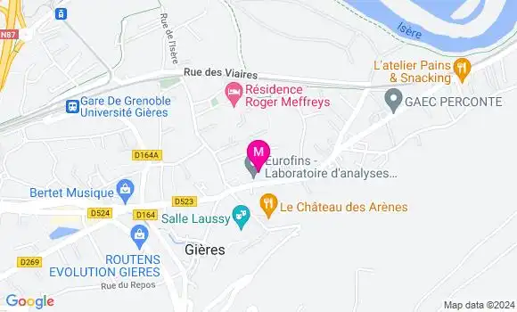 Localisation Dr Josquin Dessaillen