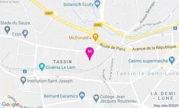 Localisation Dr Claire Robieux