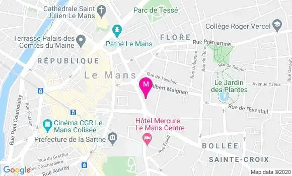Localisation Dr Philippe Lorin