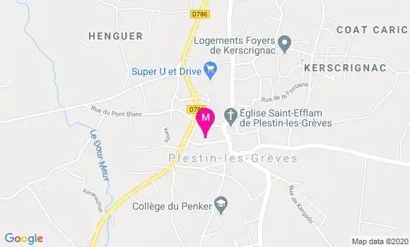 Localisation Dr Nicolas Le Lez