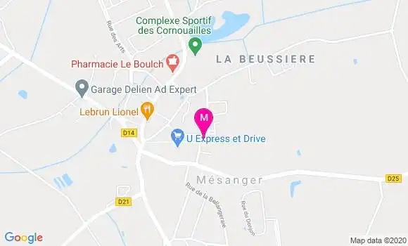 Localisation Dr Gaelle Guilbaud