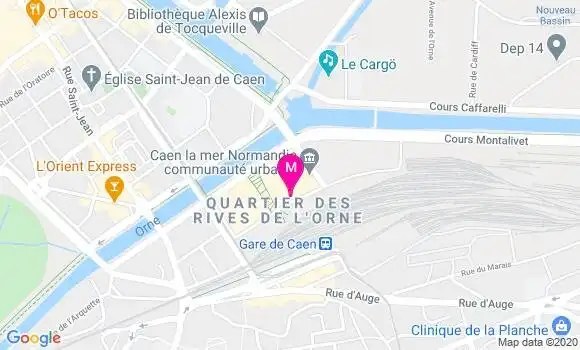 Localisation Dr Isabelle Lachard