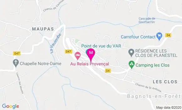 Localisation Dr Severine Agrati