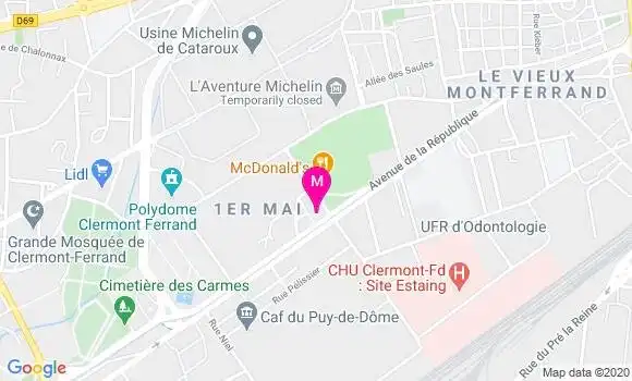 Localisation Dr Jeremie Soria