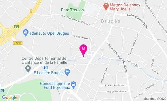 Localisation Dr Bastien Bert