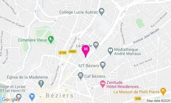 Localisation Dr Marc Benito