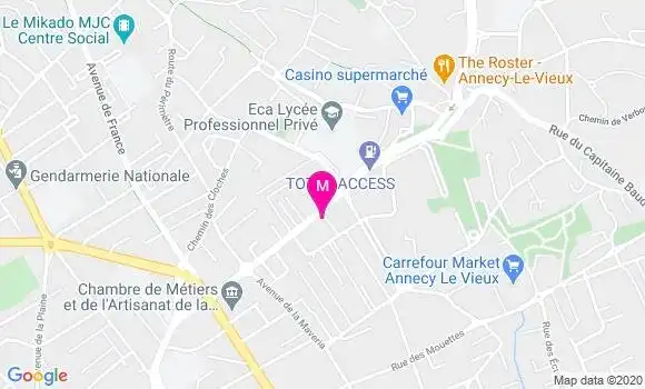 Localisation Dr Meriem Chennoufi
