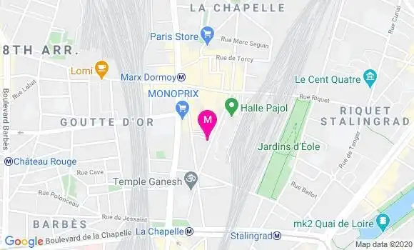 Localisation Dr Martin Mouton