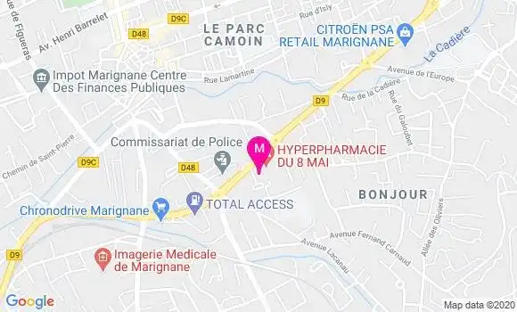 Localisation Dr Juliette Moulin