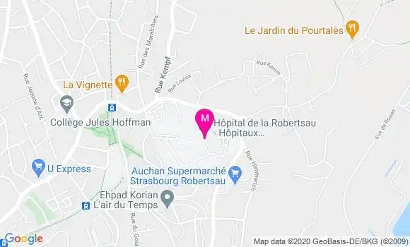 Localisation Dr Candice Muller