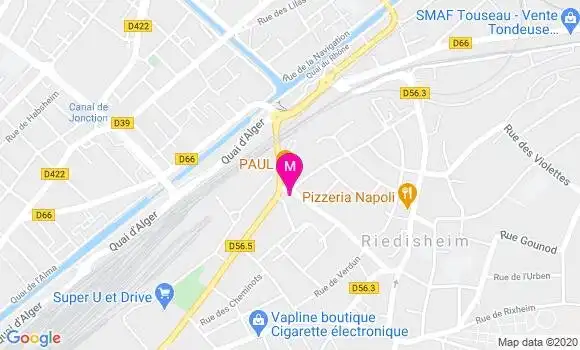 Localisation Dr Pierre Saez
