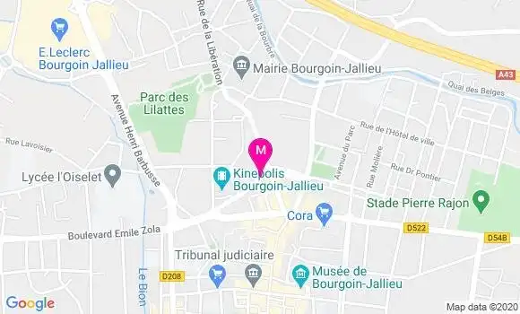 Localisation Dr Magdalena Gaget