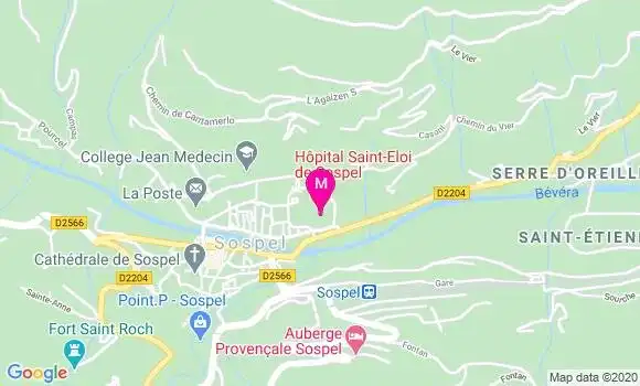 Localisation Dr Andre Ferrero