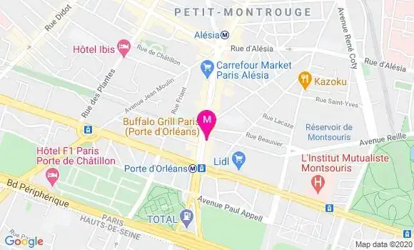 Localisation Dr Coralie Sicard