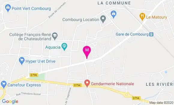 Localisation Dr Jean David Enaud