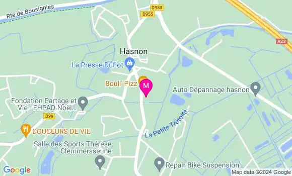 Localisation Dr Emmanuel Tison