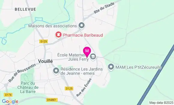 Localisation Dr Christelle N