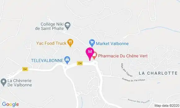 Localisation Dr Beatrice Colomb