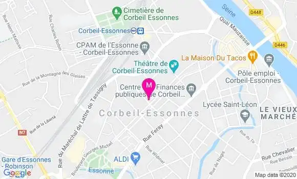 Localisation Dr Patricia Joseph