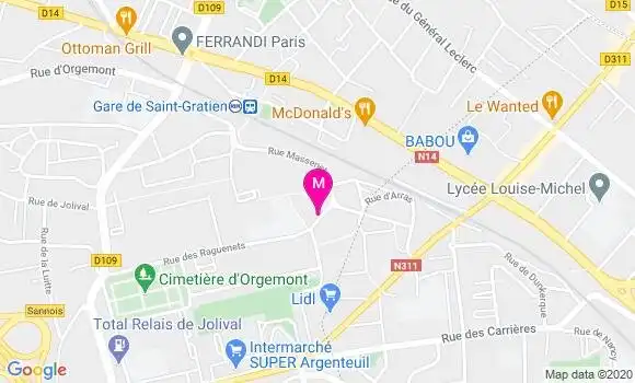 Localisation Dr Ratiba Amieur Adane