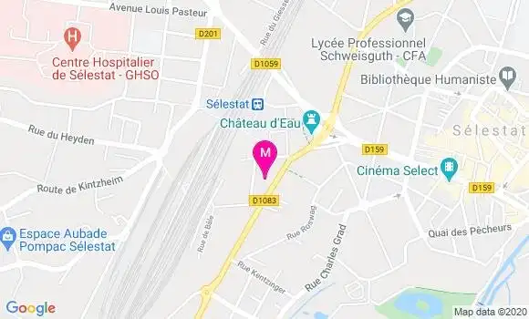 Localisation Dr Marine Fontaine