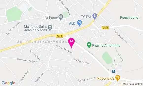 Localisation Dr Aurelia Boualam